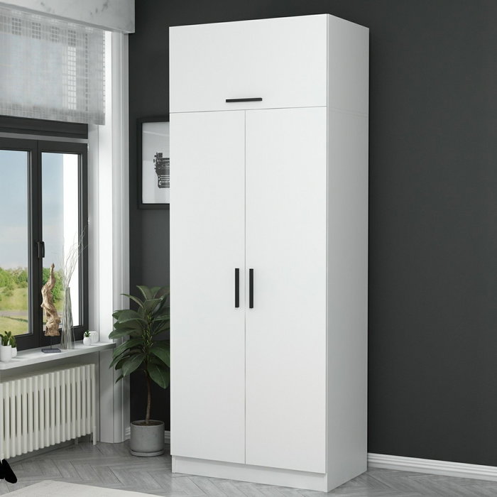 Hanah Home Armario Kale White - 2219 Blanco Hanah Home Armario Kale White - 2219 Blanco